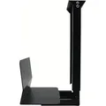 Produktbild: HOME DELUXE - PC-Halterung NAGO - Schwarz, ca. 24 x 16 x 42 cm, Platzsparend, Unter-Tisch-Montage I Computerhalterung PC-Ständer - Schwarz
