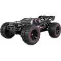 Produktbild: Hyper GO Truggy brushless 4WD 1:14 RTR schwarz inkl. Wheelie-Bar, Ersatzteile, + goldfarbene Karosserie + 2. Satz Räder - Schwarz
