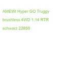 Produktbild: AMEWI Hyper GO Truggy brushless 4WD 1:14 RTR schwarz 22659 (4262408972990)