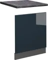 Produktbild: Vicco Frontblende Fame-Line, 60 cm, AP Anthrazit, Dunkelblau Hochglanz/Anthrazit