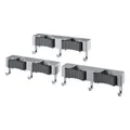 Produktbild: METALTEX 294904000 Hang-up 6 Klemmleiste für Besen, 3er Set / Hakenleiste