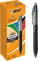 Produktbild: BIC 4 Colours Grip Pro Kugelschreiber 12St Gummigriff Buero Schule