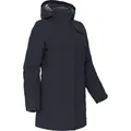Produktbild: Bergson Winterjacke TORNIO Damen Wintermantel, Teddy Futter, warm wattiert, 20000 mm Wassersäule blau 38