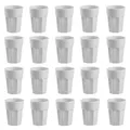 Produktbild: ENGELLAND 20 x Kunststoffbecher Party-Becher Plastik Gläser Mehrweg 400 ml Grau