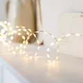 Produktbild: Lights4fun 378er Micro LED Lichterkette warmweiß strombetrieben