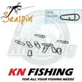 Produktbild: SEASPIN JACK LINK Druckknöpfe für Köder Spinning Eging Jigging 10 Stück 6 Pfu...