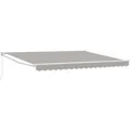 Produktbild: vidaXL Einziehbare Markise Hellgrau 400 x 300 cm 3330647