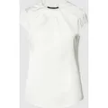 Produktbild: comma Blusenshirt mit gelegten Falten in Weiss, Größe 44