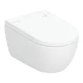 Produktbild: Geberit WC-Komplettanlage AquaClean Alba mit Wand-WC, weiß KeraTect