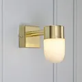 Produktbild: Wandleuchte Markslöjd, Menton, dimmbar, Gold / Messing, für Badezimmer, Metall, Modern - 6.5 - 12
