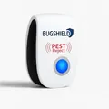 Produktbild: BugShield™ Milbenschreck Insektenvertreiber gegen Milben Mücken & Co. - ohne Chemie!