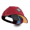 Produktbild: Soulbuddy Sport Cap Herren Damen – Performance Baseballkappe – Atmungsaktiv – Schnelltrocknend – Leicht – Running Training Outdoor – Größenverstellbar – One Size – Bordeaux Red