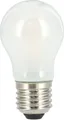 Produktbild: LED-Filament, E27, 470lm ersetzt 40W, Tropfenlampe, matt, Warmweiß (00