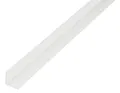 Produktbild: Alberts 470579 Winkelprofil | Kunststoff, weiß | 1000 x 7 x 7 mm