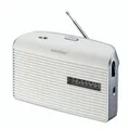 Produktbild: Grundig Music 7000X DAB+ Radio, für unterwegs oder zuhause, tragbares Radio, UKW, großes Display, einfache Bedienung, Senderspeicher, Radiowecker, Snooze, Black/Pearl