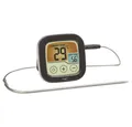 Produktbild: TFA Dostmann Grillthermometer Digitales Grill-Bratenthermometer 14.1509.01, Überwachung der Kerntemperatur, mit Touchscreen, Kabelsensor