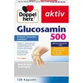 Produktbild: DOPPELHERZ Glucosamin 500 Kapseln, 120 St PZN 06325341