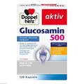Produktbild: 2x DOPPELHERZ Glucosamin 500 Kapseln 120 ST
