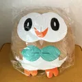 Produktbild: Pokemon Center Original Plüsch Puppe Rowlet (Mokuroh) Stofftier Pokemon Sonne...