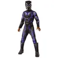 Produktbild: Rubie ́s Kostüm Avengers Endgame - Black Panther Kostüm für Kinder, Hochwertiges Marvel-Muskelprotz-Kostüm mit Muskelpolstern lila 128