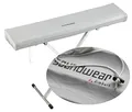 Produktbild: Soundwear Elastische Abdeckhaube 102-125 cm Silber