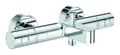 Produktbild: Grohe Grohtherm 800 Cosmopolitan Thermostat-Wannenbatterie mit S-Anschlüssen - Chrom - 34766000