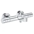 Produktbild: GROHE Grohtherm 800, Badewannenarmatur, wassersparend (Thermostat für stets konstante Temperatur, Duscharmatur mit Verbrühschutz bei 38°C, Mischbatterie für die Badewanne), chrom, 34766000