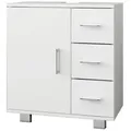 Produktbild: Ml-Design Unterschrank, Weiß, Holzwerkstoff, 60x60.8x33 cm, Badezimmer, Badezimmerschränke, Waschbeckenunterschränke