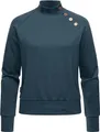 Produktbild: Ragwear Damen Sweatshirt Longsleeve Pullover Majjorka Solid Petrol Gr. 3XL