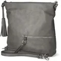 Produktbild: Tamaris Damen Hobo Bag/ Beutel TAS NELE Grau Kunstleder- - Grau