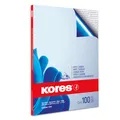Produktbild: Kores 78478P Durchschreibepapier, DIN A4, blau, 100 Blatt
