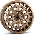 Produktbild: Borbet CW7 Alufelgen Satz bronze matt 7,5x18 ET53 LK5 120 18 Zoll Felgen Alu