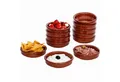 Produktbild: MamboCat Tapas-Schale 12er Set Cazuela Ton-Schale Bruno Ø 12cm Größe S Mittelalter, Ton