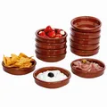 Produktbild: 12er Set Cazuela Ton-Schale Bruno Ø 12cm Größe S Mittelalter Wikinger