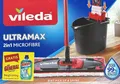 Produktbild: Vileda 2in1 Microfibre Bodenwischer und Eimer Ultramax Komplettset Mop Wischmop