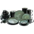 Produktbild: Creatable Kombiservice, Grün, Keramik, 30-teilig, 350 ml, lebensmittelecht, Essen & Trinken, Geschirr, Geschirr-Sets, Kombiservice