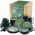 Produktbild: CreaTable, 21555, Nordic Fjord Green, Kombiservice 30-tlg, Steinzeug - Grün