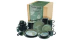 Produktbild: CreaTable Nordic Fjord Green Kombiservice 30-tlg Steinzeug