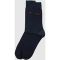Produktbild: HUGO Socken mit Label-Detail im 2er-Pack in Dunkelblau, Größe 39/42