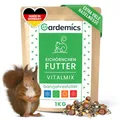 Produktbild: Gardemics Eichhörnchen Futter mit extra vielen Haselnüssen [1kg] I Artgerechtes Eichhörnchenfutter ohne Erdnüsse I Ganzjahresfutter für Eichhörnchen & Streifenhörnchen