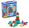 Produktbild: Mattel® MEGA BLOKS Bausteine First Builders 60 Teile Spielbausteine