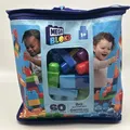 Produktbild: Mega Bloks First Builders DCH55 - Bausteinebeutel Medium 60 Teile bunte Farben