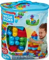 Produktbild: Mega Bloks - Bausteine-Beutel bunt (60 Teile), Steck-Bausteine Kinder, Bauklötze