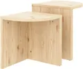 Produktbild: Karup Design Satztisch COMBINE Tables Set, Couchtisch, Beistelltisch, Satztisch, 2’er Set (Set, 2-St., 2 Stück), Beistelltischset aus FSC®-zertifiziertem Kiefernholz
