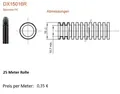Produktbild: Flexrohr Wellrohr Leerrohr flexibel schwarz Kunststoff 750N M16 M20 M25 M32 M40