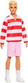 Produktbild: Barbie Anziehpuppe Fashionista Ken-Puppe - Red and White Strip
