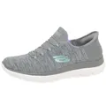 Produktbild: Skechers Damen Summits Dazzling Haze Turnschuhe, Gray Mesh/Multi Trim, 40 EU