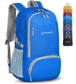 Produktbild: ZOMAKE Leicht Faltbarer Rucksack Packbare Backpacks 30L,Kleiner Faltbar Wanderrucksack Wasserdicht für Damen Herren Outdoor Wandern(Dunkelblau)