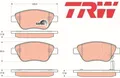 Produktbild: TRW GDB1700 Bremsbelagsatz für Scheibenbremse Bremsbelagsatz Bremsbeläge