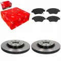 Produktbild: TRW Bremsscheiben + Beläge Vorne für OPEL ADAM 2012- CORSA D 2006-